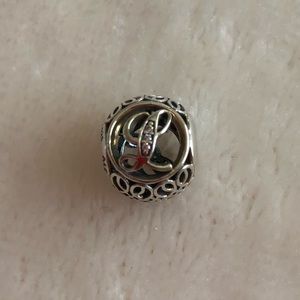 Pandora charm “L” brand new